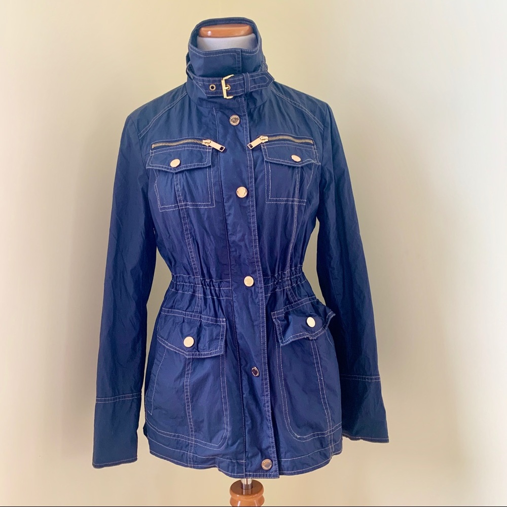 Michael Michael Kors Water-Resistant Anorak Coat S - Picture 4 of 15